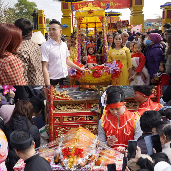 Độc đáo lễ hội rước hàng trăm cụ thượng thọ ở Quảng Ninh - ảnh 9