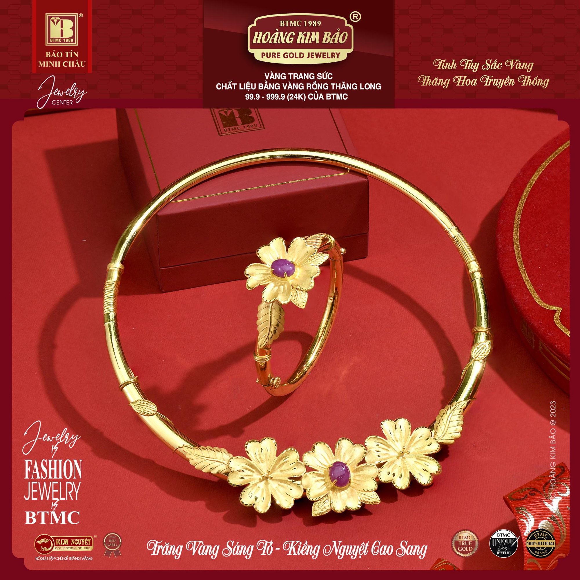 Tận hưởng cơ hội “mua trang sức cưới vàng trúng quà sang” đợt 2 từ Bảo Tín Minh Châu - ảnh 2