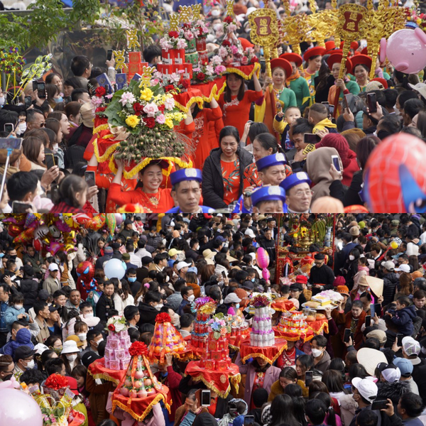 Độc đáo lễ hội rước hàng trăm cụ thượng thọ ở Quảng Ninh - ảnh 4