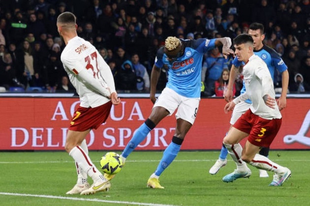 Osimhen xử lý thiên tài, Napoli bỏ túi 3 điểm kịch tính trước Roma - ảnh 3
