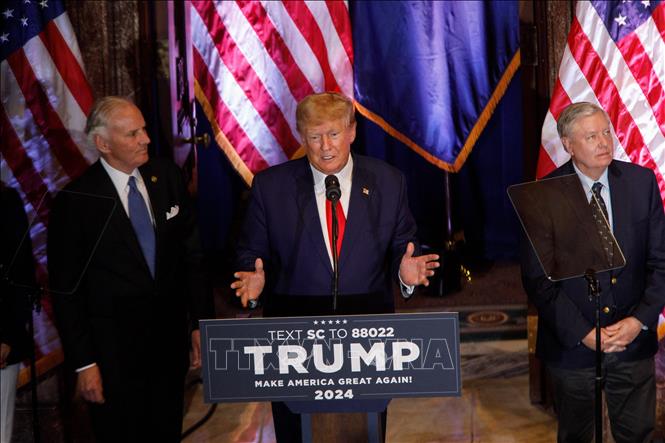 Cựu Tổng thống Mỹ Donald Trump khởi động chiến dịch tái tranh cử - ảnh 1