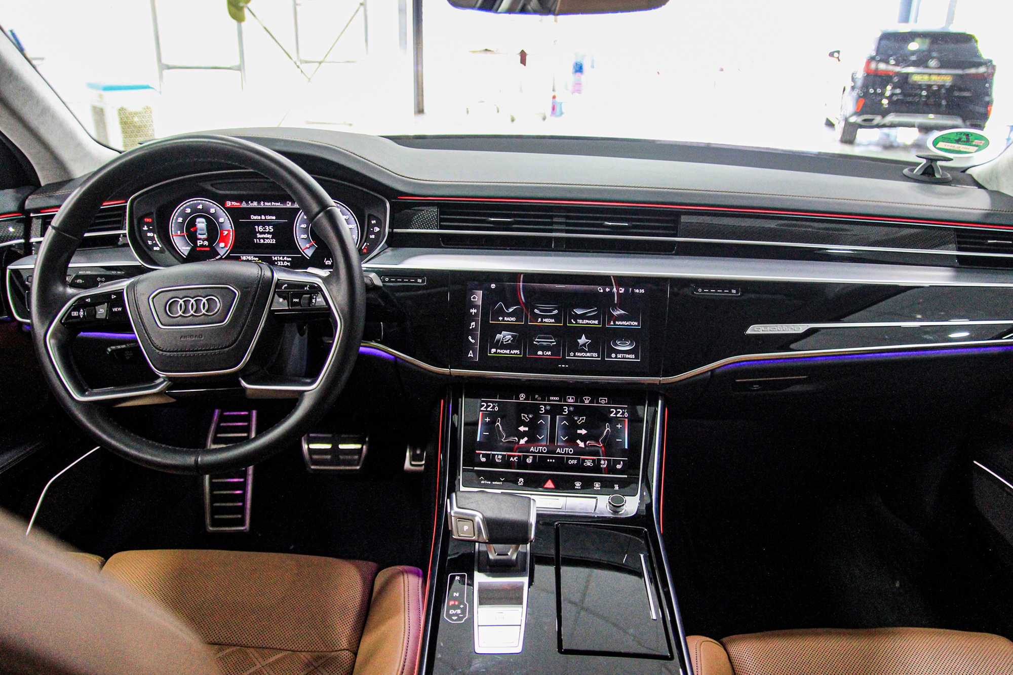 Hàng hiếm Audi S8 2021 được chào bán gần 10 tỷ đồng ở Hà Nội - ảnh 8
