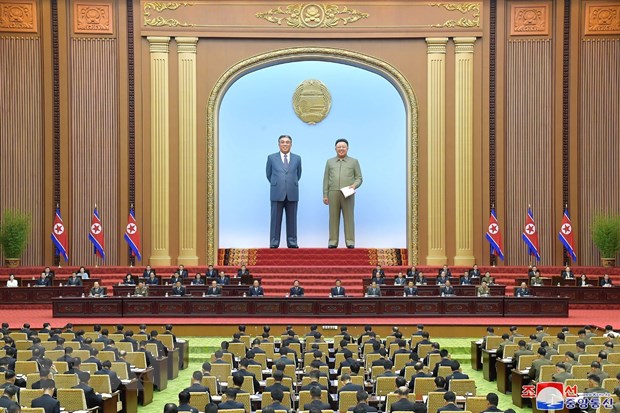 Ủy ban thường vụ Quốc hội Triều Tiên nhóm họp phiên toàn thể lần thứ 2 - ảnh 1
