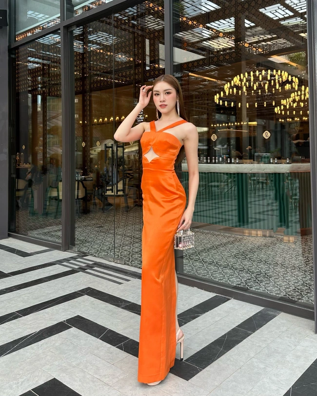 Thanh Thanh Huyền khoe nhan sắc ''visual'' giữa dàn thí sinh trong ngày đầu tham gia Miss Charm 2023 - ảnh 8