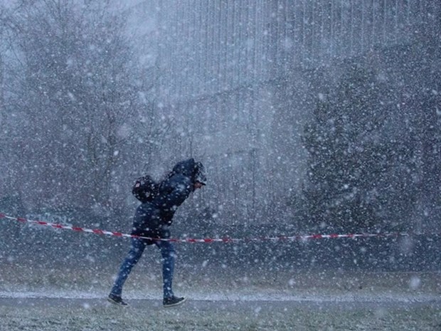 Bão tuyết gây mất điện và gián đoạn giao thông khắp khu vực Balkan - ảnh 1