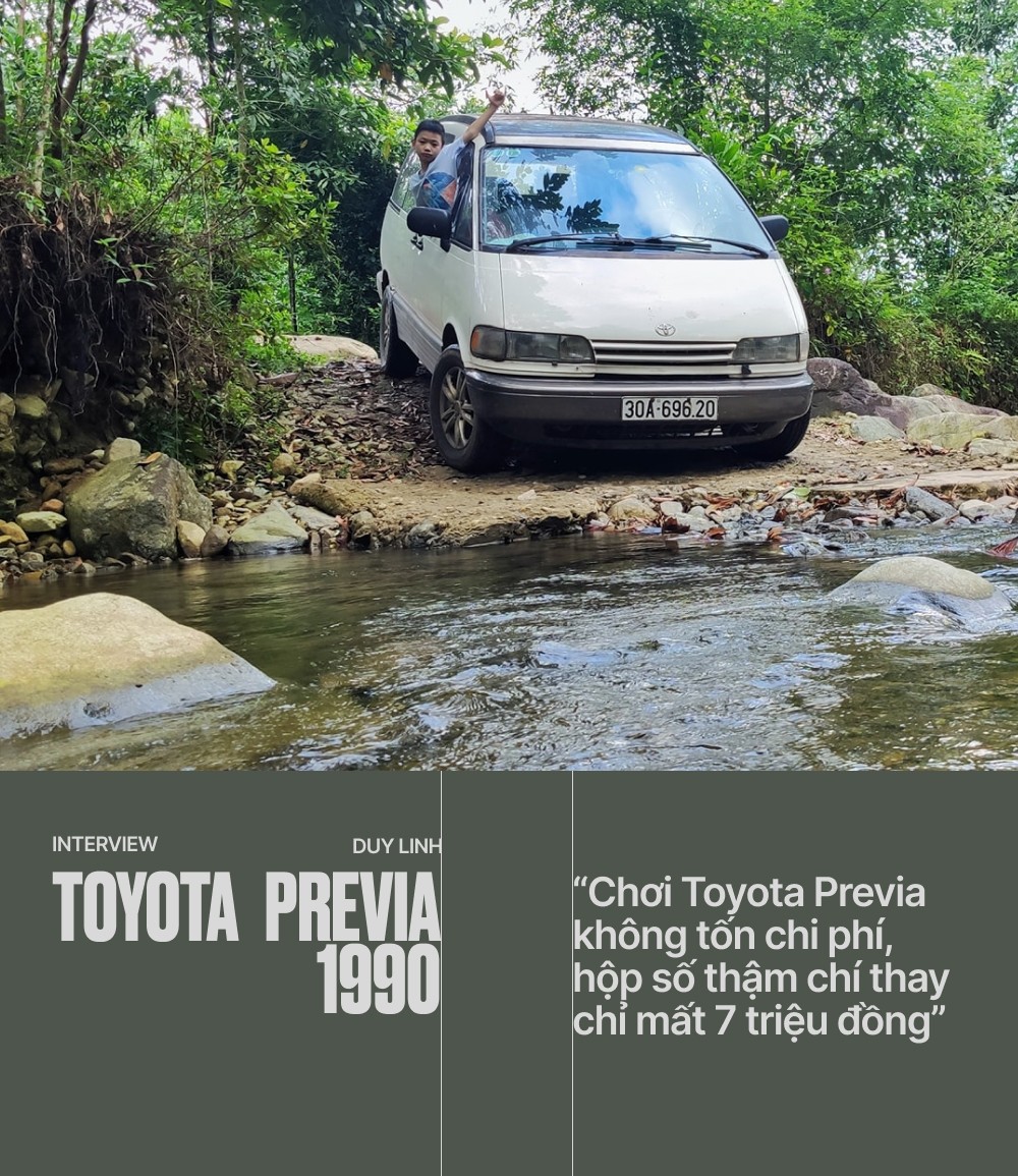 Tôi bỏ 180 triệu mua Toyota Previa 1990 chạy gần 10 năm nay: ''Ngốn xăng nhưng đáng từng đồng'' - ảnh 3