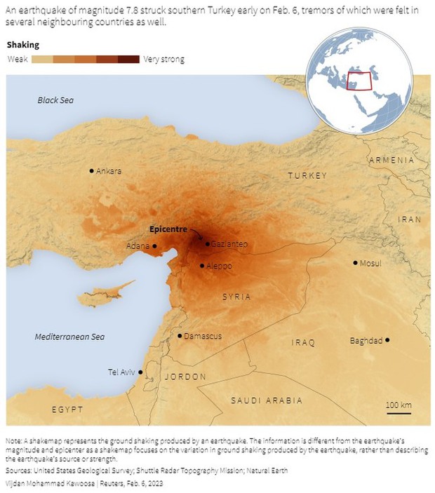 Sau cơn địa chấn khiến hơn 1.000 người thiệt mạng, Thổ Nhĩ Kỳ tiếp tục động đất cực mạnh - ảnh 1