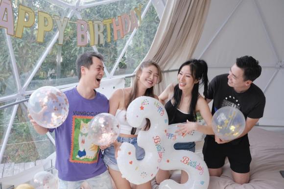 Em trai Đăng Khôi tổ chức sinh nhật cho vợ khi đi du lịch - ảnh 5