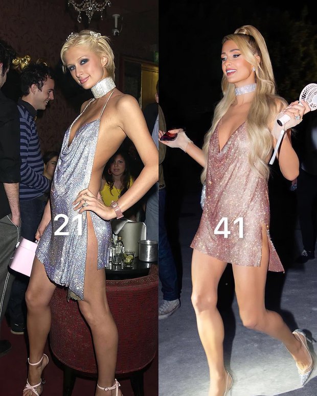 Chung tình như Paris Hilton: Dù 21, 36 hay 41 thì cũng đều 