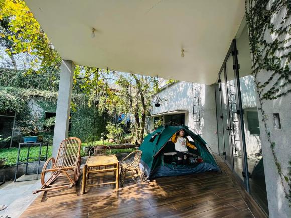 Thiết kế nhà ngập tràn không gian xanh như khu rừng nhiệt đới của cặp vợ chồng trẻ ở Nghệ An - ảnh 17