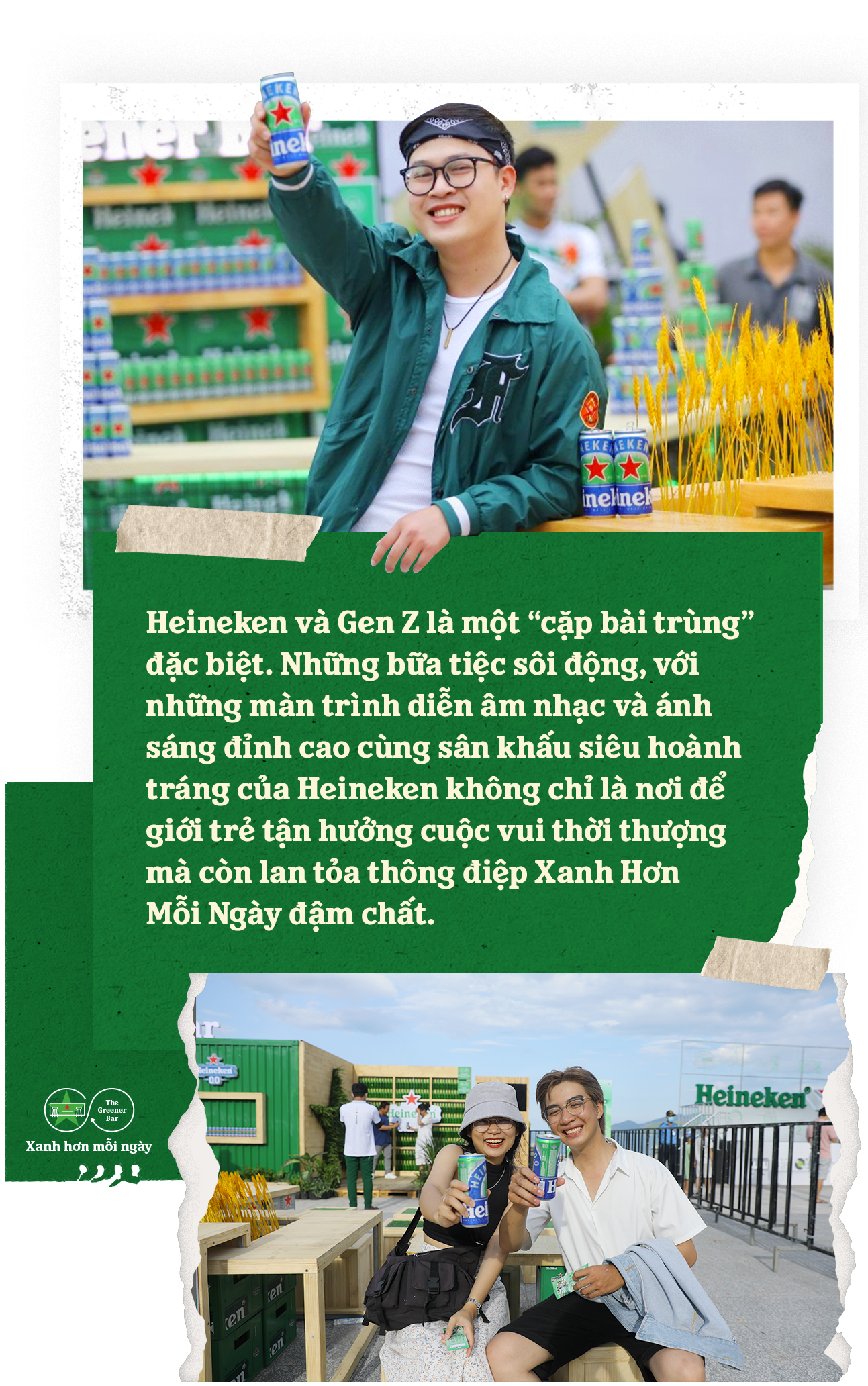 Gen Z và trải nghiệm xanh hơn mỗi ngày tại loạt sự kiện đình đám của Heineken - ảnh 5