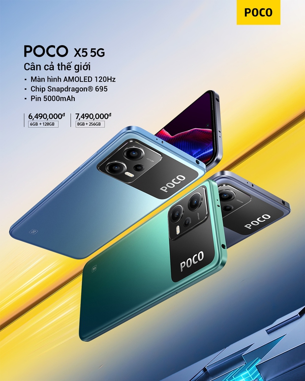 POCO X5 và X5 Pro ra mắt: Snapdragon 778G, camera 108MP, pin 5000mAh, giá từ 6.49 triệu đồng - ảnh 3