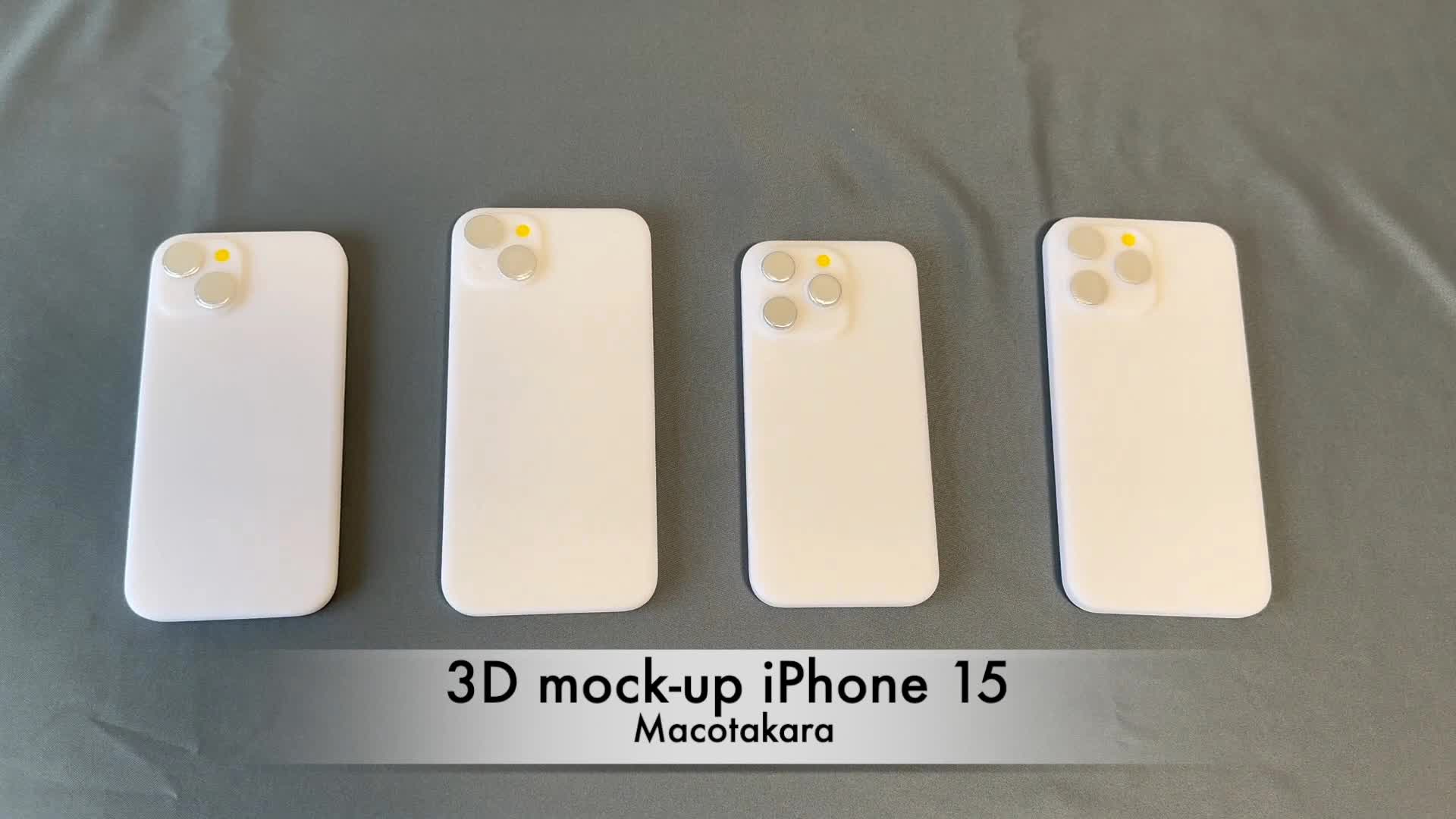 Mô hình bộ 4 iPhone 15 lần đầu lộ diện thực tế: Viền siêu mỏng, chốt thiết kế siêu sang - ảnh 1