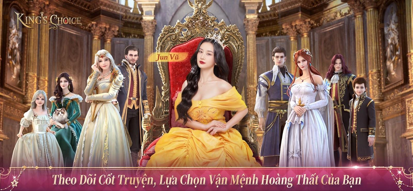 King''s Choice - Game nhập vai mô phỏng cuộc sống hoàng gia chính thức ra mắt game thủ Việt - ảnh 1