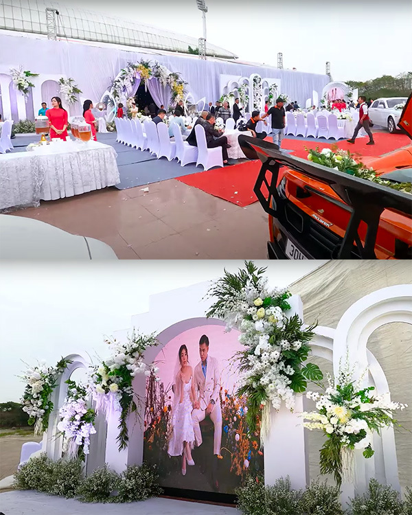 “Siêu đám cưới” được tổ chức tại sân vận động Mỹ Đình - ảnh 5