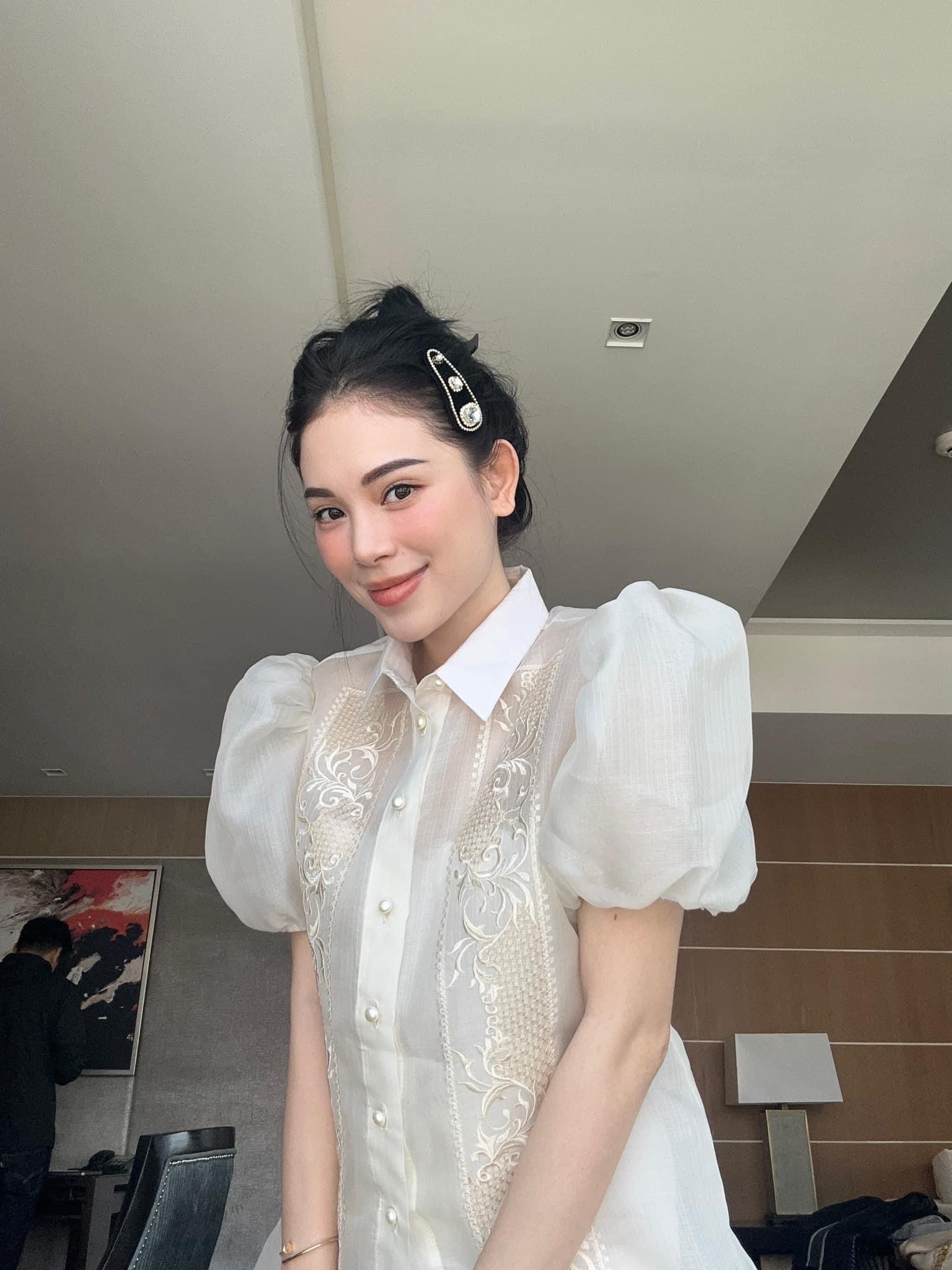 Linh Rin đăng ảnh mặc trang phục truyền thống Philippines trước ngày cưới Phillip Nguyễn - ảnh 1