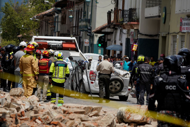Động đất mạnh 6,5 độ tại Ecuador, ít nhất 12 người thiệt mạng - ảnh 1