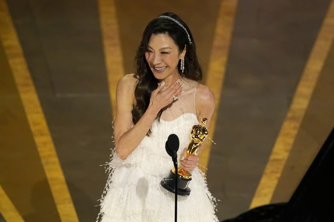 Tranh cãi bùng nổ về bài phát biểu tại Oscar của Dương Tử Quỳnh bị cắt xén - ảnh 1