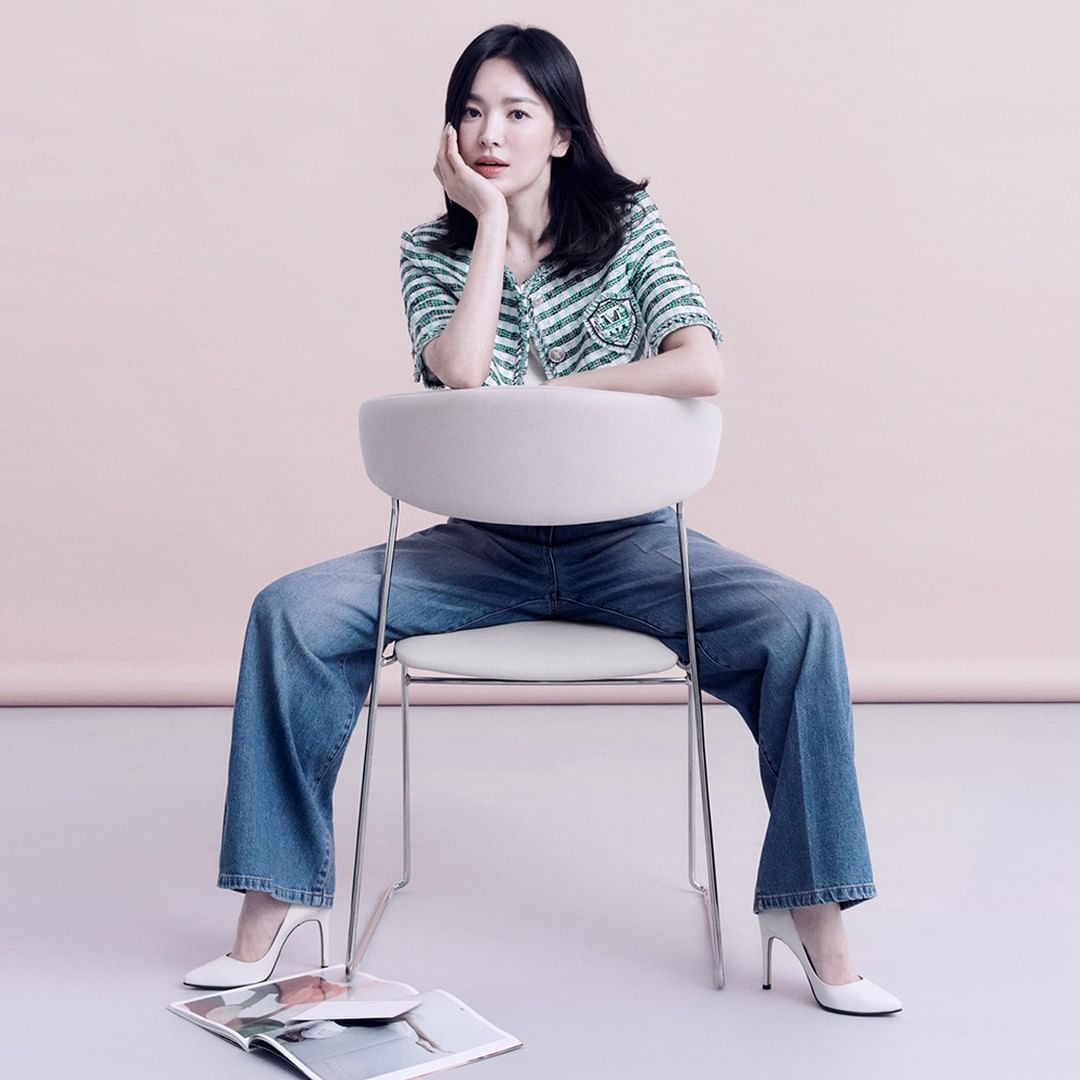 Cận cảnh nhan sắc Song Hye Kyo khi trang điểm nhạt nhòa, không ngờ ngoại hình tuổi ngoài 40 lại ấn tượng thế này - ảnh 9