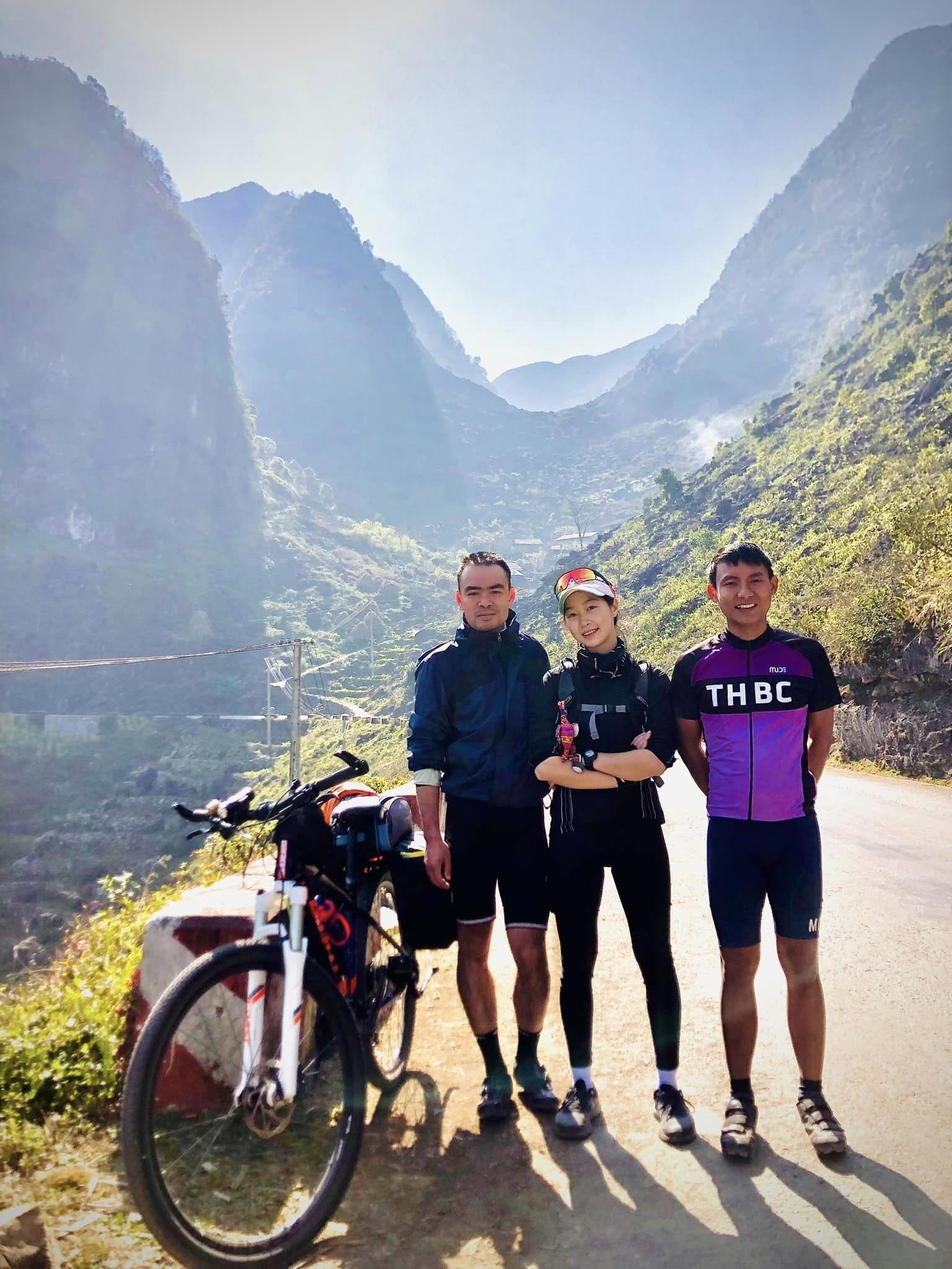 Cô gái đạp xe 420 km khám phá Hà Giang, Cao Bằng - ảnh 3
