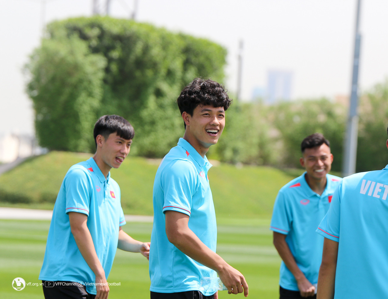 U23 Việt Nam tập trên sân của nhà vô địch World Cup Argentina - ảnh 7