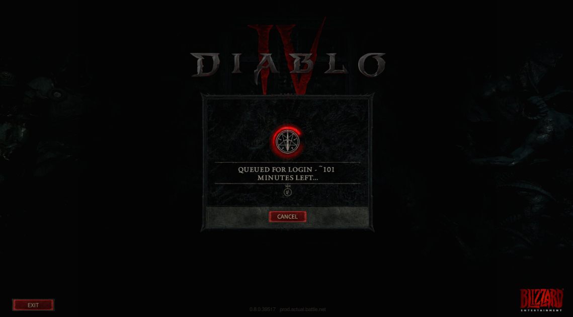 Quá đông người chờ đợi, máy chủ thử nghiệm Diablo 4 vừa ra mắt đã gặp sự cố - ảnh 2