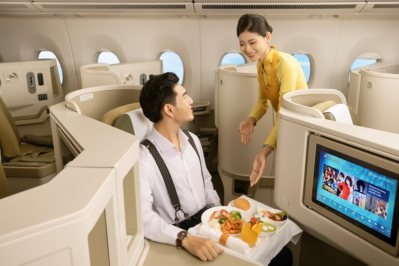 Vietnam Airlines nâng hạng Thương gia miễn phí cho các đường bay nội địa - ảnh 1