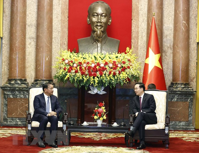 Campuchia luôn coi trọng quan hệ hữu nghị và hợp tác với Việt Nam - ảnh 6