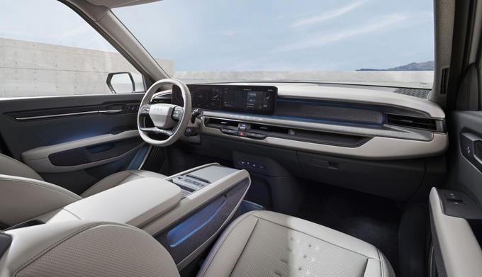 Kia EV9 ra mắt, mẫu SUV 3 hàng ghế hiếm hoi trên thị trường xe điện - ảnh 8