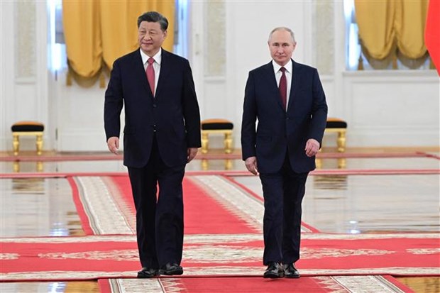 Lãnh đạo Nga-Trung bắt đầu hội đàm chính thức tại Điện Kremlin - ảnh 1