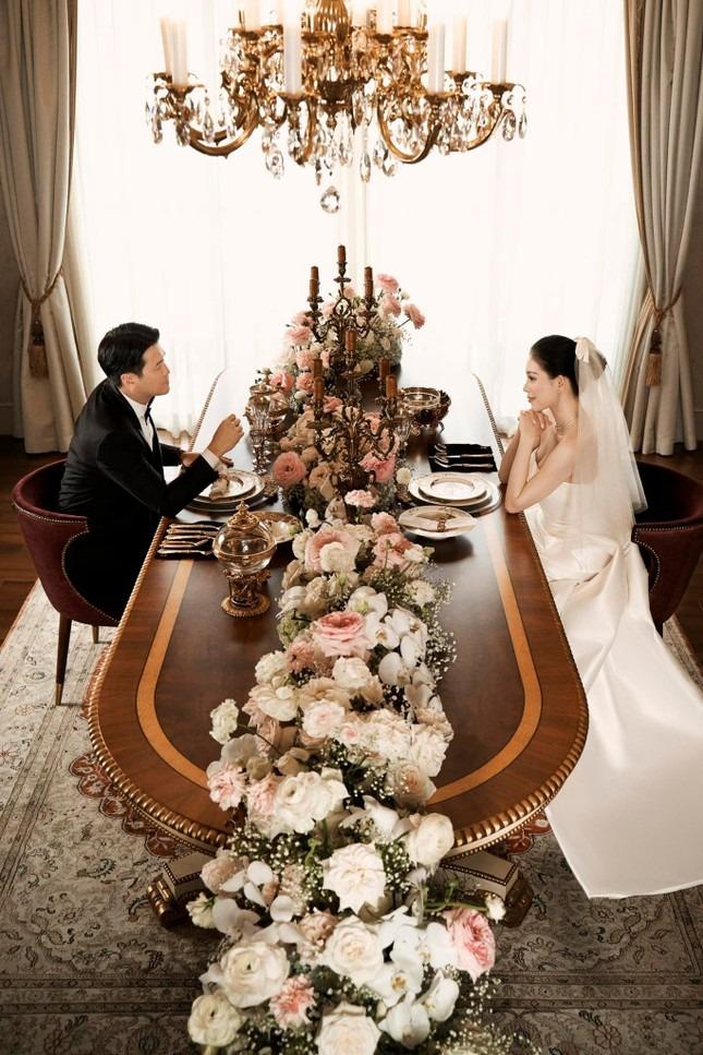 Điểm chung đặc biệt trong ảnh cưới của các nàng dâu hào môn showbiz Việt - ảnh 2