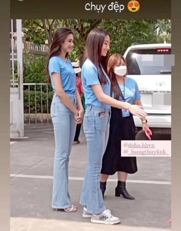 Cô gái Khmer cao 1m77 catwalk trong nhà, đôi chân đẹp đ.ánh bật cả “chánh cung” Hoa hậu Việt Nam - ảnh 7