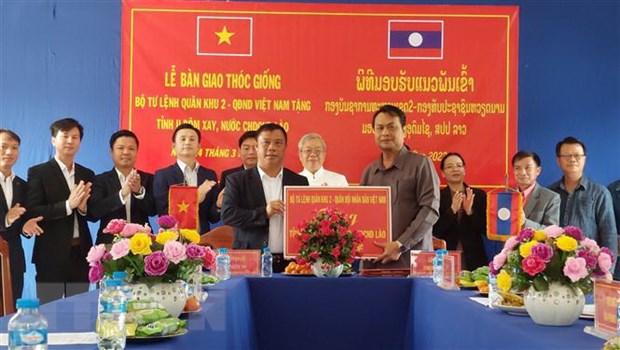 Việt Nam giúp tỉnh Oudomxay của Lào phát triển kinh tế nông nghiệp - ảnh 1