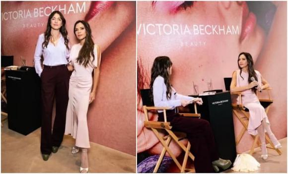 Victoria Beckham vui vẻ khoe đồ hiệu sau tin vui công ty thời trang đã có lãi - ảnh 4