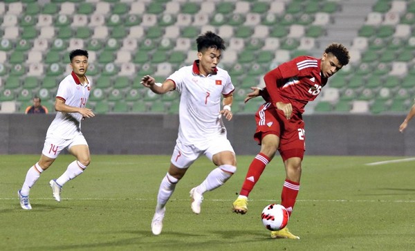 Thi đấu nỗ lực, U23 Việt Nam vẫn nhận thất bại trước U23 UAE - ảnh 1