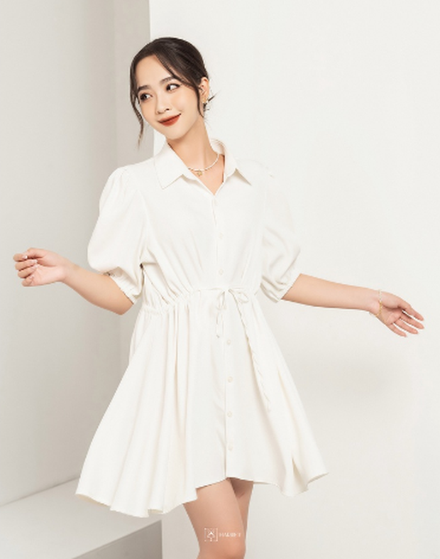 8 mẫu váy công sở xinh ngất đến từ local brand Việt: kiểu dáng siêu thanh lịch, chị em nên sắm cho tủ đồ mùa hè - ảnh 4
