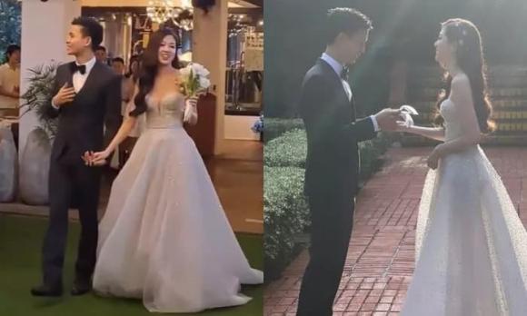Á hậu Thùy Dung lên đồ xinh đẹp, cùng ông xã tham dự tiệc cưới của Kylie Yeo - đối thủ của cô ở Miss International 2017 - ảnh 5