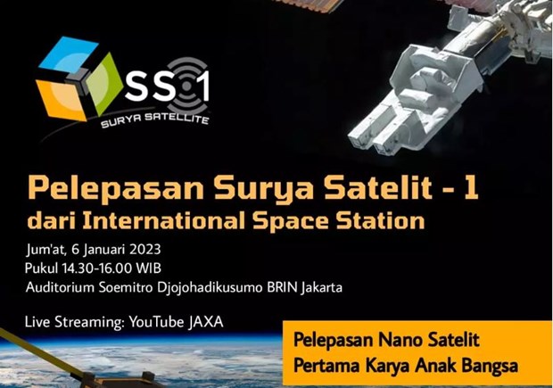 Indonesia phóng thành công vệ tinh nano SS-1 tự chế tạo đầu tiên - ảnh 1