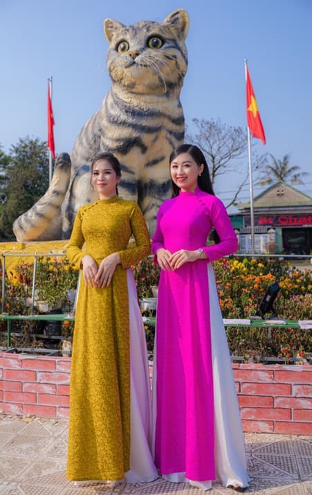 Chị Trang Lê và khát khao lan tỏa vẻ đẹp áo dài Việt ra thế giới - ảnh 4