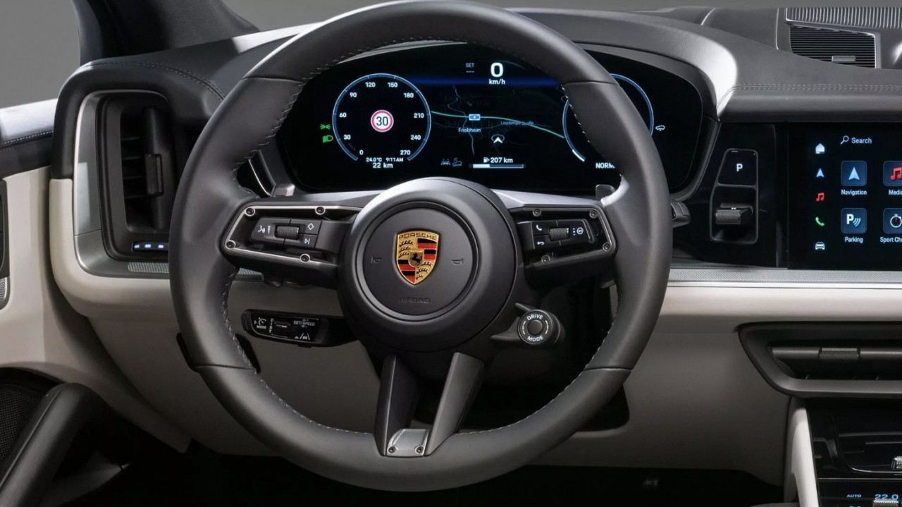 Porsche tung ảnh nội thất Cayenne 2024 với vị trí cần số lạ mặt - ảnh 5