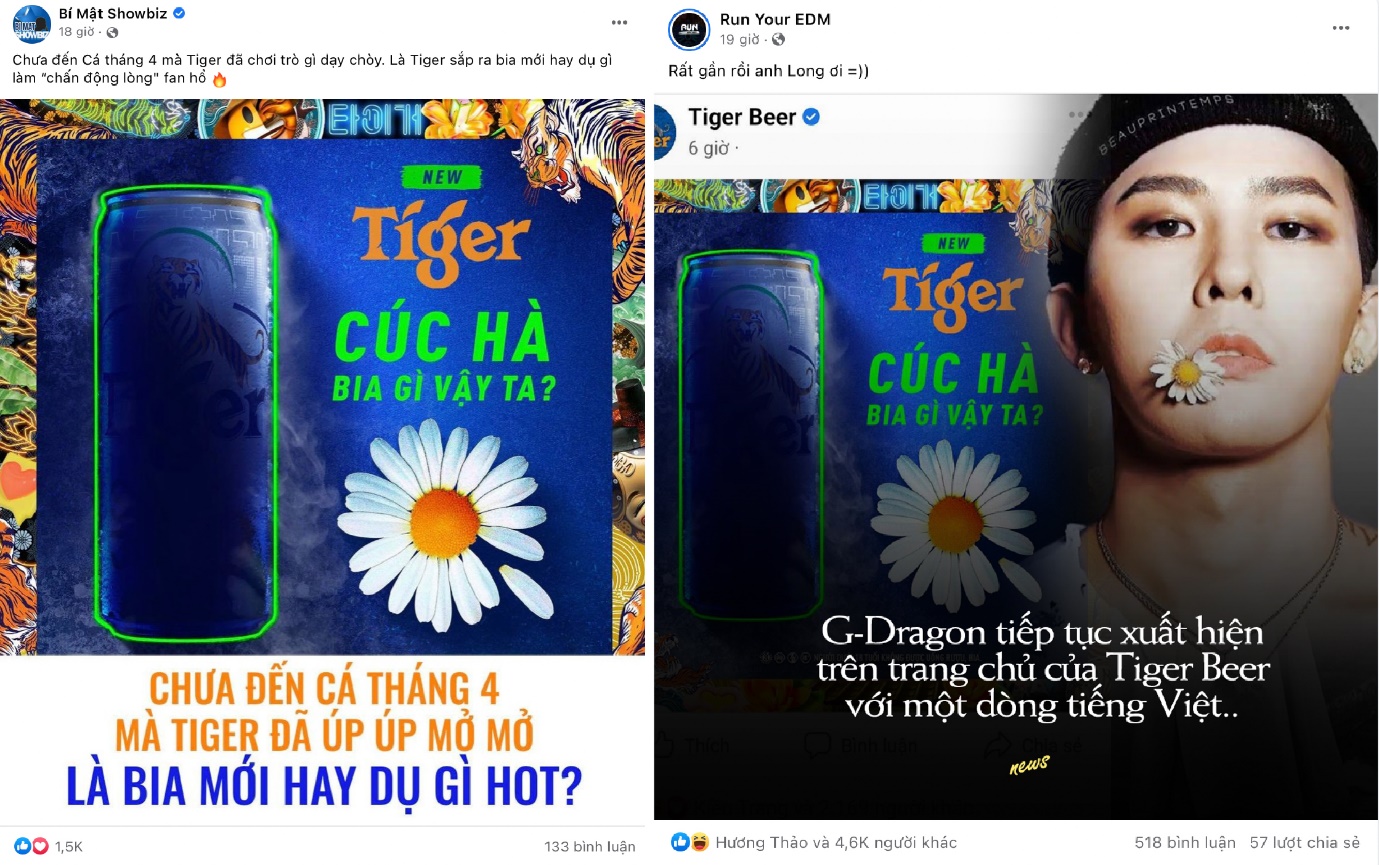 Chưa đến Cá Tháng Tư, Tiger Beer nửa đùa nửa thật gắn luôn G-Daisy lên poster, lại có biến gì đây chăng? - ảnh 4