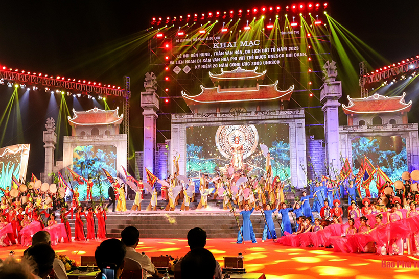 Khai mạc Lễ hội Đền Hùng, Tuần Văn hóa – Du lịch Đất Tổ năm 2023 - ảnh 1