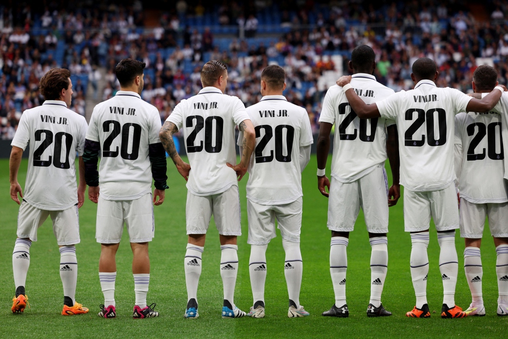 Real Madrid hành động ý nghĩa, ủng hộ Vinicius trước nạn phân biệt chủng ạt - ảnh 1