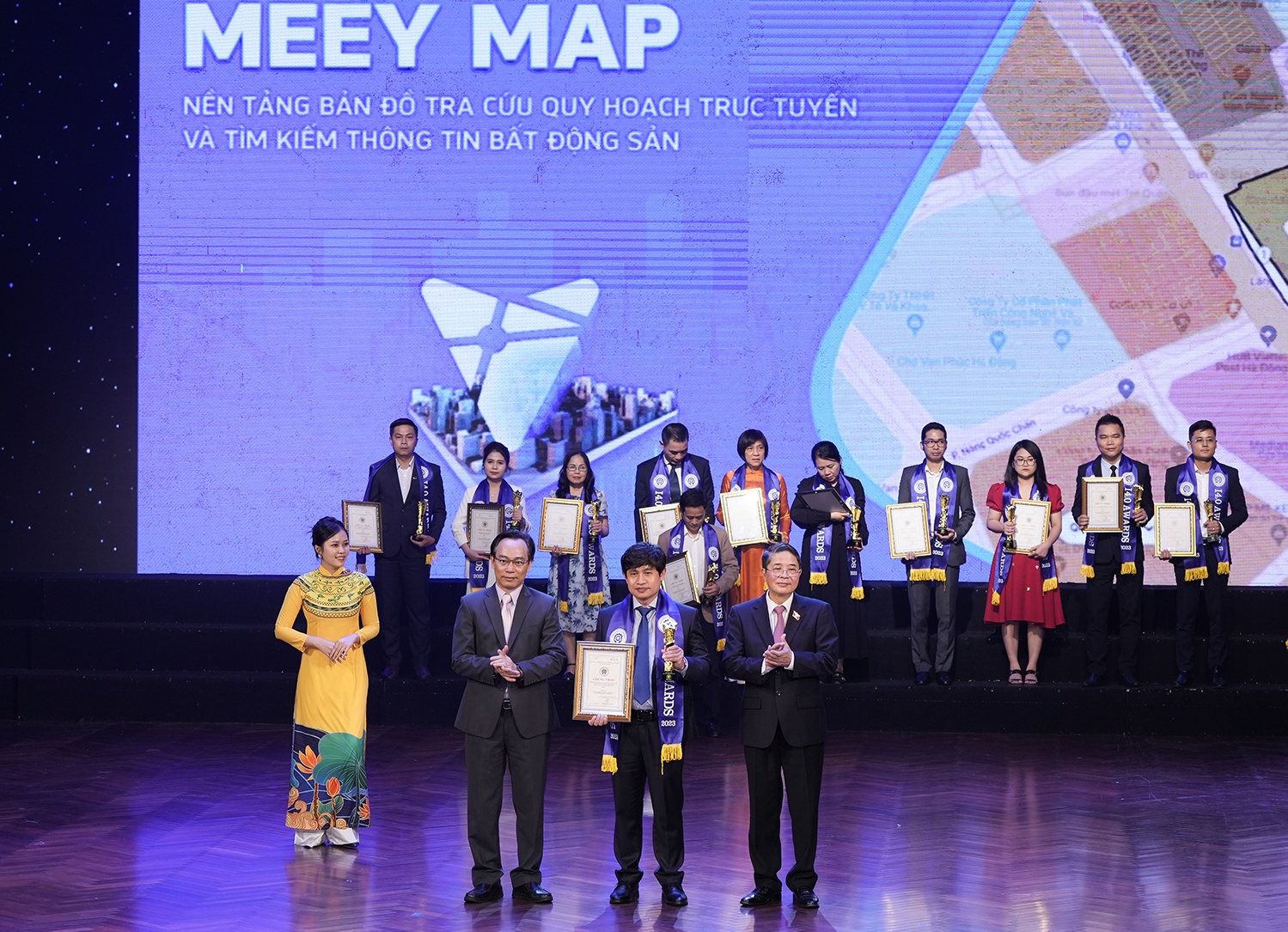 Giải pháp tra cứu quy hoạch thông minh Meey Map đạt giải I4.0 Awards - ảnh 1
