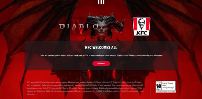 Xuất hiện hình ảnh của Diablo IV trong các sản phẩm của một hãng đồ ăn nhanh nổi tiếng, cộng đồng game được dịp xôn xao - ảnh 1
