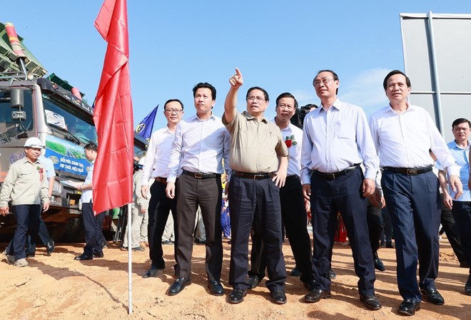 Thủ tướng dự Lễ khởi công đường bộ cao tốc Tuyên Quang-Hà Giang - ảnh 19