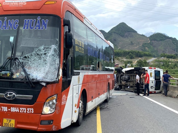 Tạm giữ tài xế xe khách gây tai nạn liên hoàn trên cao tốc La Sơn - Hòa Liên - ảnh 2