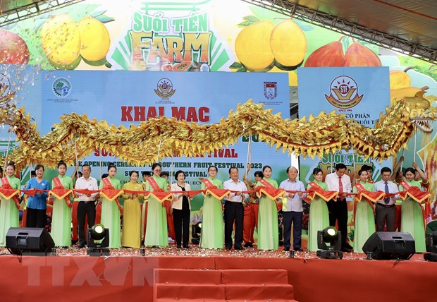 Tưng bừng Lễ hội trái cây Nam Bộ tại Thành phố Hồ Chí Minh - ảnh 1