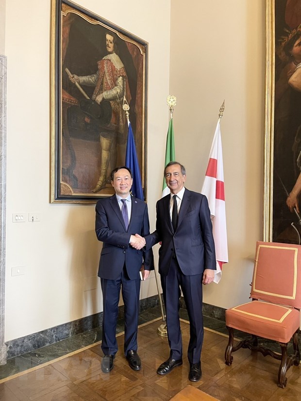 Vùng Lombardia của Italy tăng cường hợp tác với Việt Nam - ảnh 2