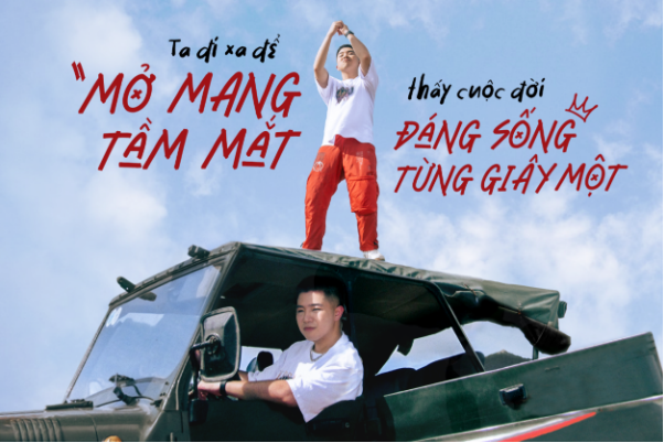 3 rapper Gill, RPT Orjinn và RZ Mas lướt xe DIBAO đi dọc Việt Nam trong MV mới - ảnh 4